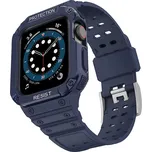 Kryt / pouzdro pro Apple Watch 44mm / 45mm - celotělové + řemínek - odolný - modrý