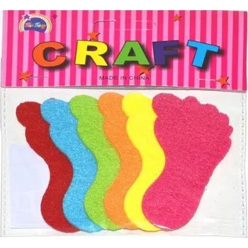 Party dekorace Dekorace chodidla 6ks