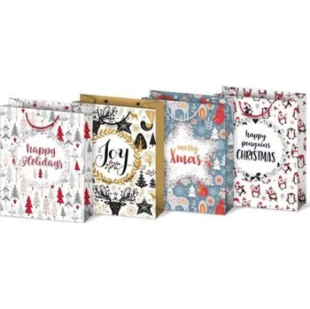 Dárková taška Taška vánoční T5 mix V31