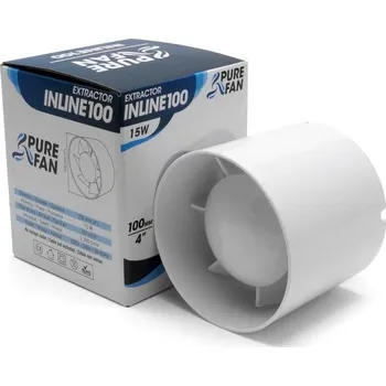 potrubní ventilátor Pure Factory PF VKO 100, axiální ventilátor