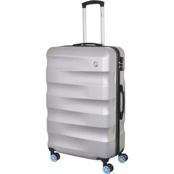 Cestovní kufr Dielle Wave 4W L 150-70-13 stříbrná 85 L