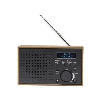 Radiopřijímač Denver DAB-46 šedé digitální rádio DAB+