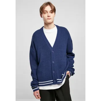 Sporty Boxy Cardigan - spaceblue XL