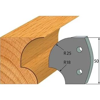 Fréza IGM profil 549 - pár omezovačů 50x4mm SP