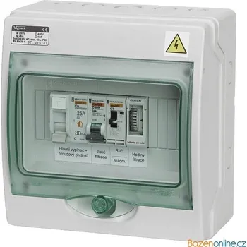 Rozvaděč F3 na filtraci 400V