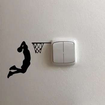 samolepka Basketbalista samolepka okolo vypínače