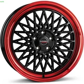 Alu kolo Alu kola BORBET B black rim red 8x18" 5x112 ET45 66,5