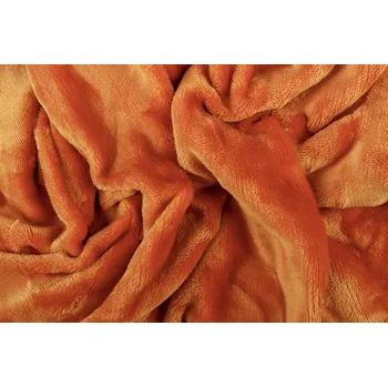 Prostěradlo Tegatex Prostěradlo mikroflanel SLEEP WELL® - rezavá Velikost: 90*200 cm