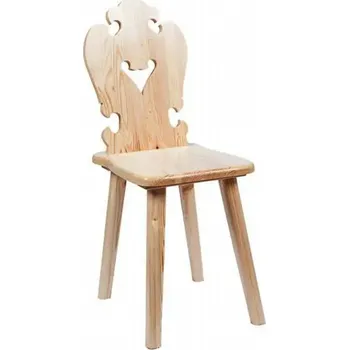 Jídelní židle dřevěná jídelní židle z masivního dřeva borovice KR2