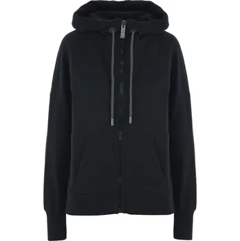 Dámská mikina ČERNÁ MIKINA NA ZIP ELBSAND Malynna
