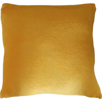 Dekorativní polštářek Top textil Polštářek Froté 40x40 cm curry