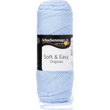 Příze Schachenmayr Soft & Easy 00051 Light Blue Pletací příze