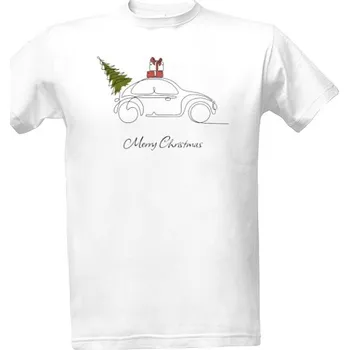 Pánská móda Tričko s potiskem Tričko Veselé Vánoce - pánské pánské
