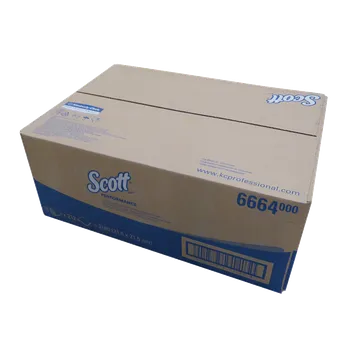 Papírový ručník Kimberly-Clark Scott Performance IF modrá 1vrstvá 31,5 x 31,5, karton (3180 ks)