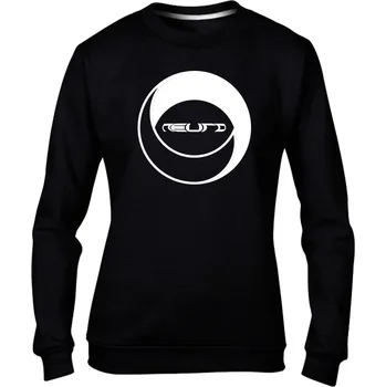 Dámská mikina DNBMARKET.CZ Dámská mikina bez kapuce |D&B + NEURO| CircleEye Velikost: XXL, Barva: Černá - Design 2