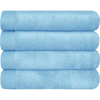 Bytový textil SCANquilt modalový ručník MODAL SOFT světle modrá osuška 70 x 140 cm