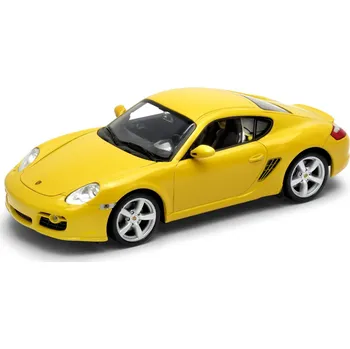 autíčko Welly Porsche Cayman S 1:24 žluté