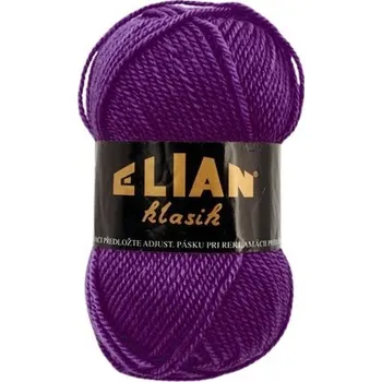 Příze VSV Pletací příze Elian Klasik 3374 - fialová