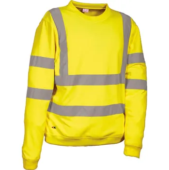 pracovní mikina Reflexní pracovní mikina COFRA MARIQUETA Barva: Reflexní žlutá, Velikost: 2XL