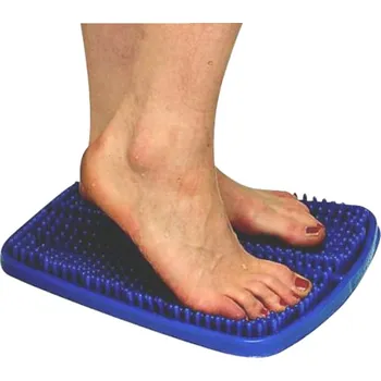 Akupresurní podložka Sundo Masážní podložka s plastovými hroty na chodidla 33 x 28 cm