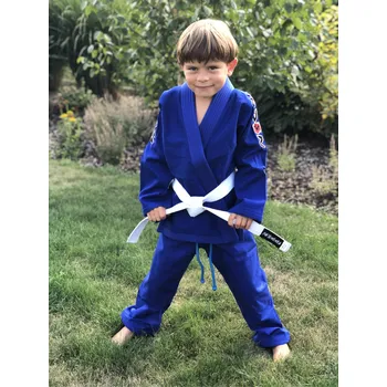 IPPON KIMONO BJJ KIDS BLUE Barva: Modrá, Velikost: M2