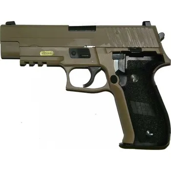Airsoft Airsoftová pistole SIG P226 MK25 TAN, celokov, blowback