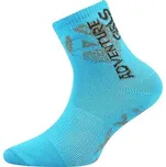 ADVENTURIK dětské sportovní ponožky VoXX - balení 3 páry 23-25 (35-38) tyrkysová