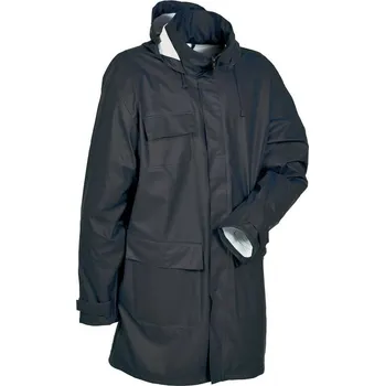 Zdravotnický plášť Nepromokavý plášť COFRA RAINSWEPT Barva: Modrá, Velikost: 2XL