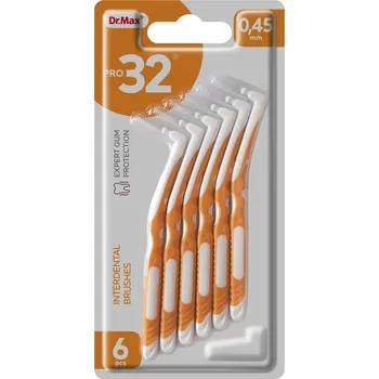 Zubní kartáček Dr. Max PRO32 Mezizubní kartáček 0,45 mm 6 ks