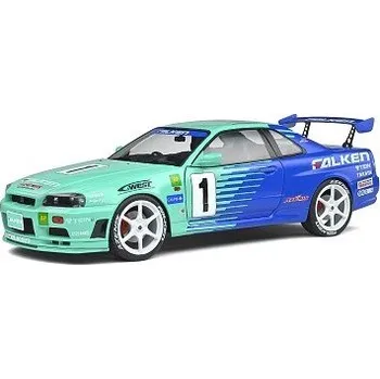 autíčko Solido NISSAN SKYLINE (R34) GT-R JGTC 2001 #1 H.TAKEUCHI/Y.TACHIKAWA 1999 1804304