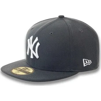 Kšiltovka Kšiltovka New Era 5950 MLB Basic New York Yankees Graphite White