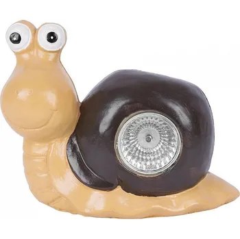 Žárovka Solární lampa hlemýžď 14x11x12 cm, 1 LED, AA