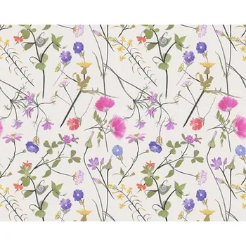 Tapeta Vliesová tapeta barevné luční kvítí 389011 / Tapety na zeď 38901-1 House of Turnowsky (0,53 x 10,05 m) A.S.Création