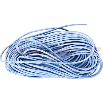 elektrický kabel silikonový kabel s průřezem 0,5 mm, modrá izolace, (cena za 1 m), 9900E17M