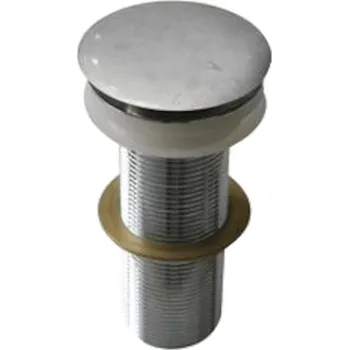 xxxPZATKAWM prutocná zátka pro umyv.bez prepadu bílý mramor