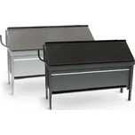 EOS Invisio Midi 12kW antracit saunová kamna schované