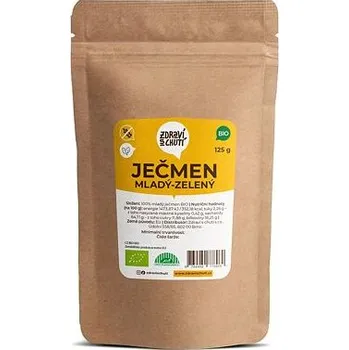 Přírodní produkt Ječmen mladý – zelený prášek 125 g BIO Zdraví s chutí