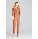 Dámský overal M672 Figl XL Hnědá