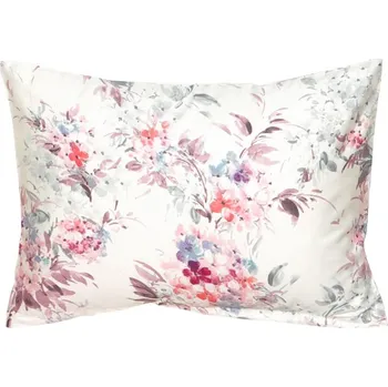 Polštář SCANquilt povlak SATÉN PLUS violet smetanovopastelová 50 x 70 cm