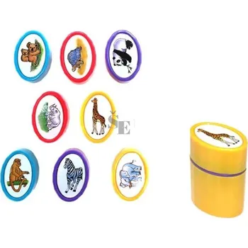 Dětské razítko Dětské razítko Mořský svět oválná 889171 zvířátka mix, Wiky