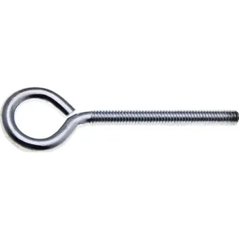 Šroub Oko s metrickým závitem M8x90 zinek bílý, 50ks
