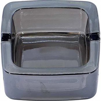 Popelník 12880 Skleněný popelník 95x95mm