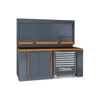 Sestava dílenského nábytku ponk a servisní vozík profi Beta RSC55, C55