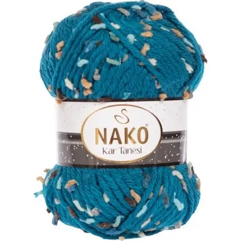 Příze Nako Pletací příze Kar Tanesi 60318 - modrá