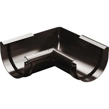 okap Roh pro okapový žlab PRECIT vnitřní Ø 125 mm plastový hnědý