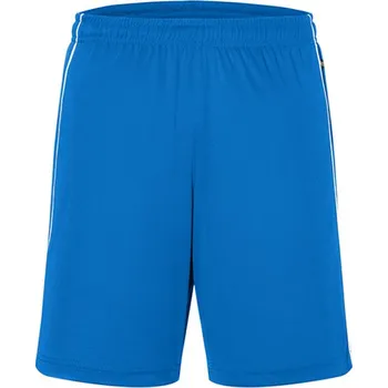 Pánské kraťasy James&amp;Nicholson Unisex sportovní šortky JN387 Royal-White M