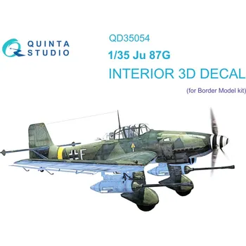 Plastikový model 1/35 Ju 87G 3D-Printed & col.Interior (Border M.)