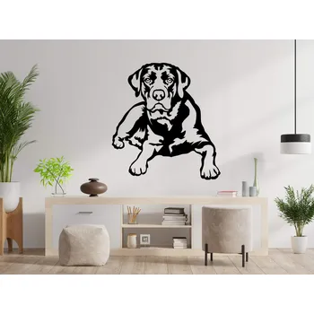 Vsepropejska Labrador 2 dřevěná dekorace na zeď Rozměr (cm): 38 x 35