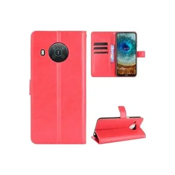 Pouzdro na mobilní telefon Knížkové pouzdro zavírací Nokia X10 / X20 - červené