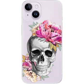 Pouzdro na mobilní telefon Odolné silikonové pouzdro iSaprio - Pretty Skull - iPhone 14